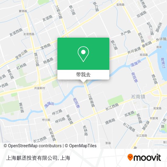 上海麒丞投资有限公司地图