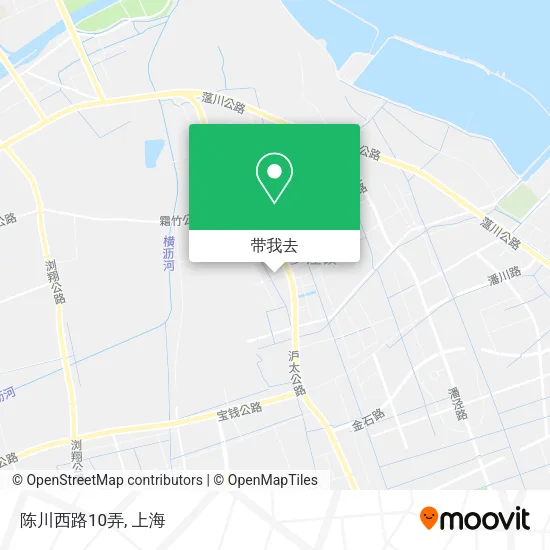 陈川西路10弄地图