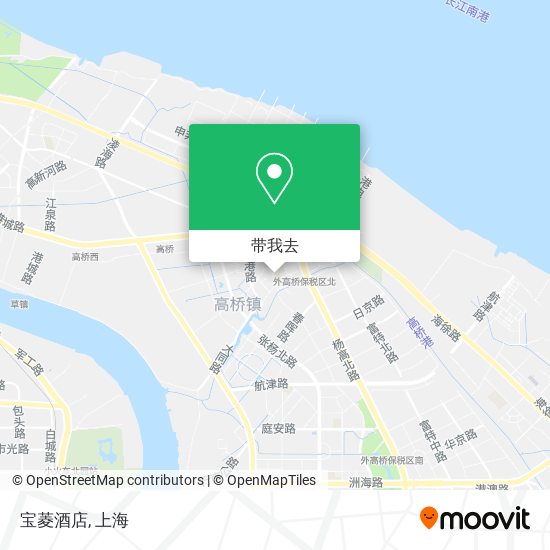 宝菱酒店地图