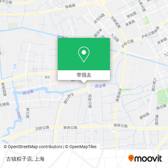 古镇粽子店地图