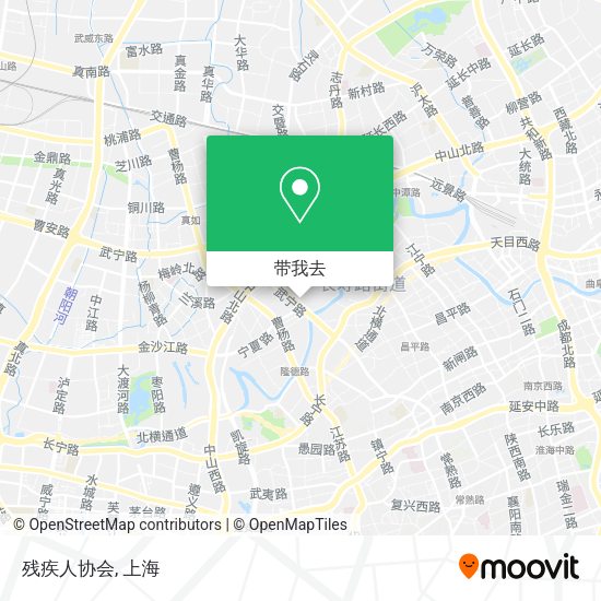 残疾人协会地图