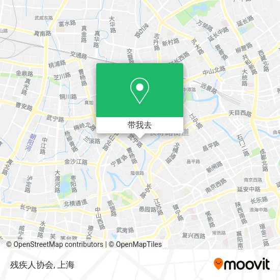 残疾人协会地图