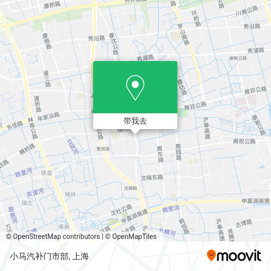 小马汽补门市部地图