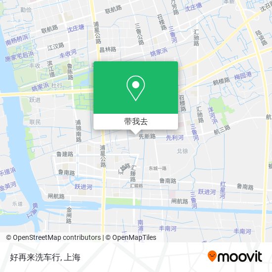 好再来洗车行地图