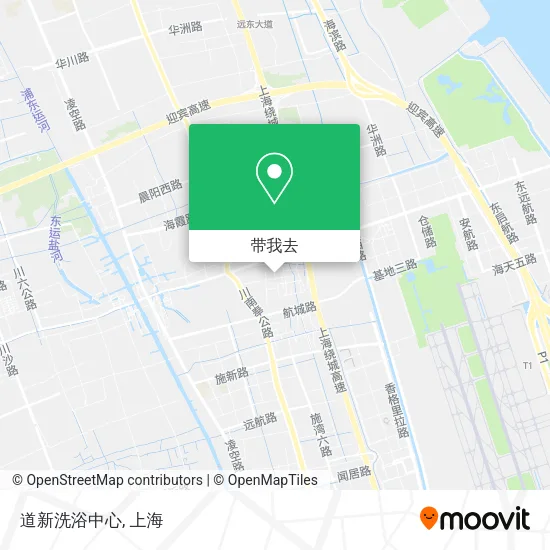 道新洗浴中心地图