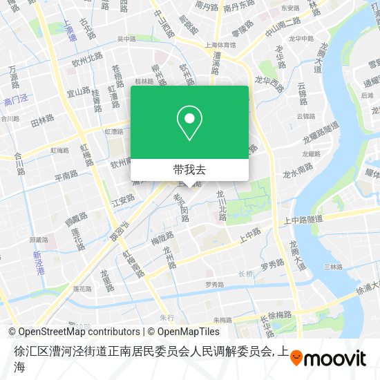 徐汇区漕河泾街道正南居民委员会人民调解委员会地图