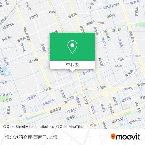 海尔冰箱仓库-西南门地图
