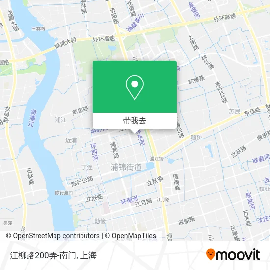 江柳路200弄-南门地图