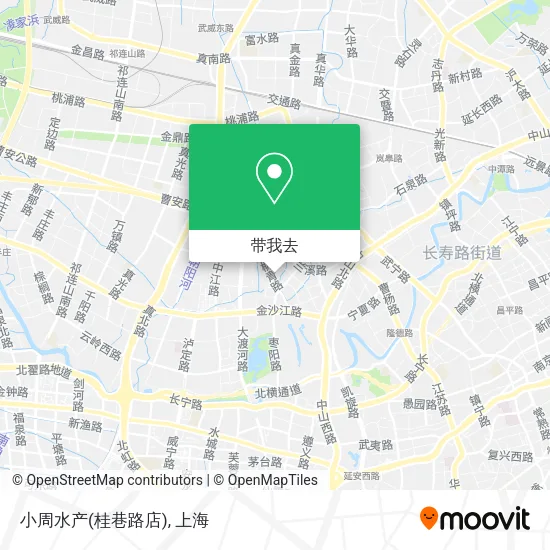 小周水产(桂巷路店)地图