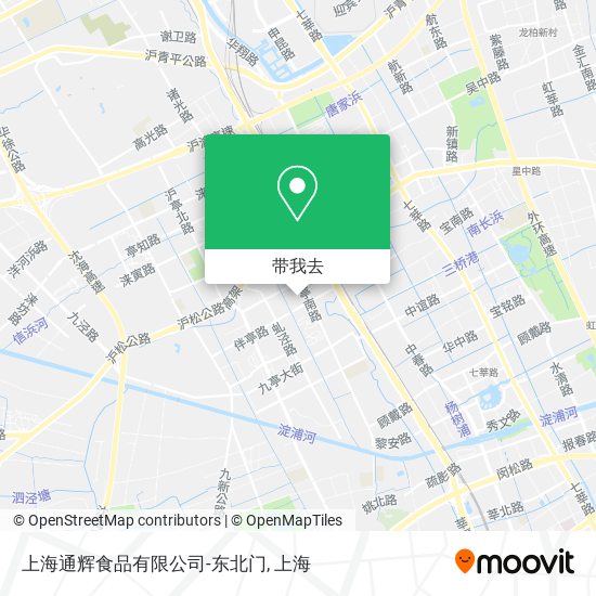 上海通辉食品有限公司-东北门地图