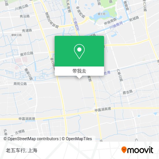 老五车行地图