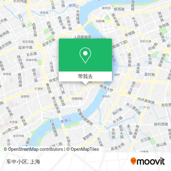车中小区地图