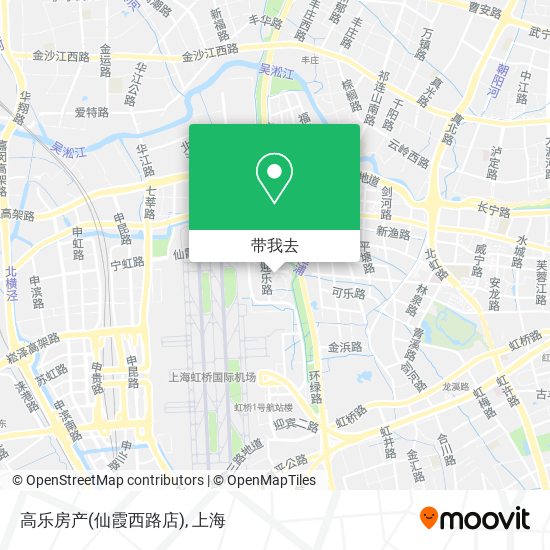 高乐房产(仙霞西路店)地图