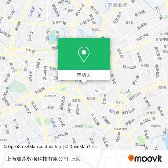 上海玻森数据科技有限公司地图
