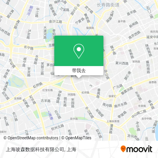 上海玻森数据科技有限公司地图