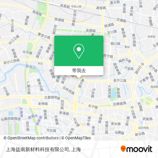 上海益南新材料科技有限公司地图