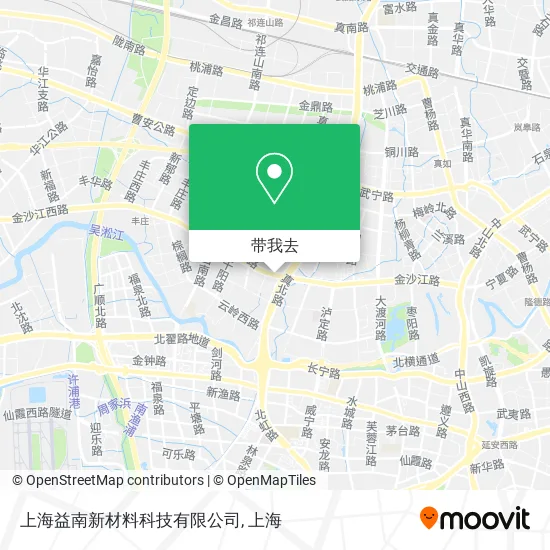 上海益南新材料科技有限公司地图