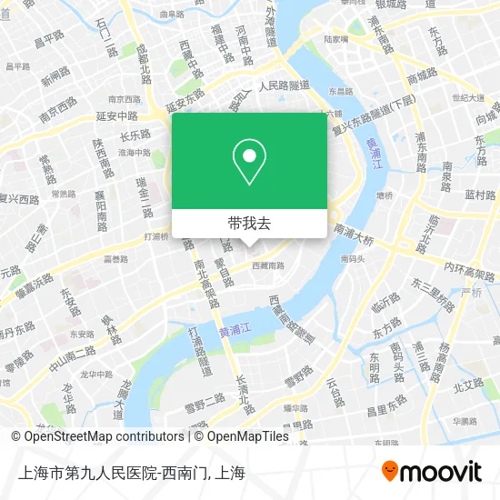 上海市第九人民医院-西南门地图