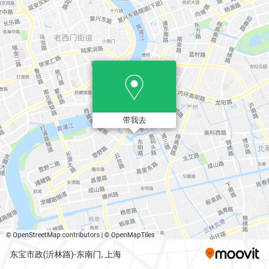 东宝市政(沂林路)-东南门地图