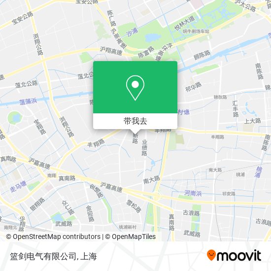 篮剑电气有限公司地图
