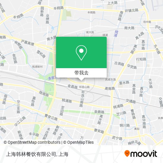 上海韩林餐饮有限公司地图