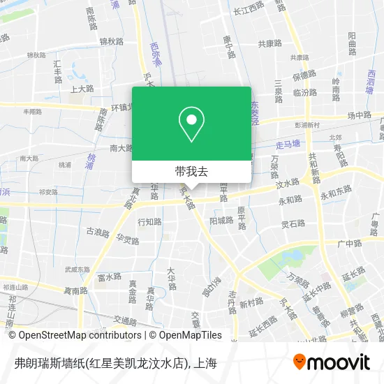 弗朗瑞斯墙纸(红星美凯龙汶水店)地图