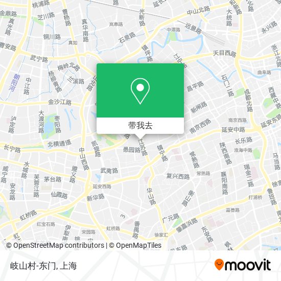 岐山村-东门地图