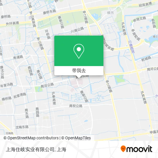 上海住岐实业有限公司地图