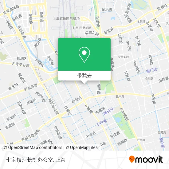 七宝镇河长制办公室地图