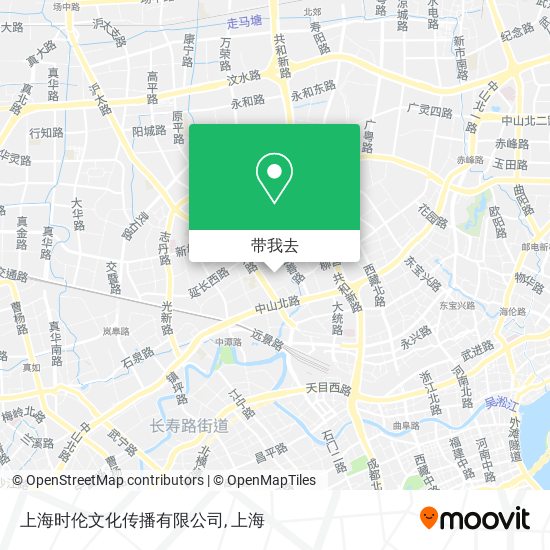 上海时伦文化传播有限公司地图