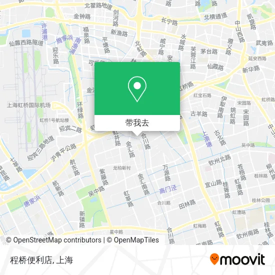 程桥便利店地图