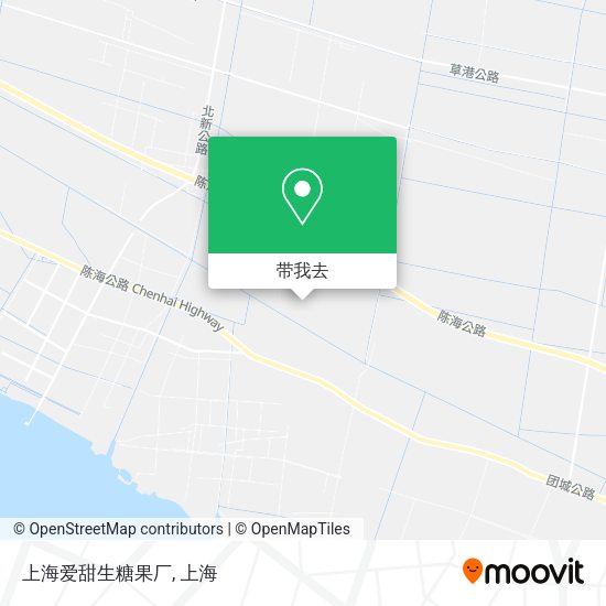 上海爱甜生糖果厂地图