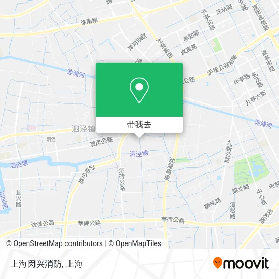 上海闵兴消防地图