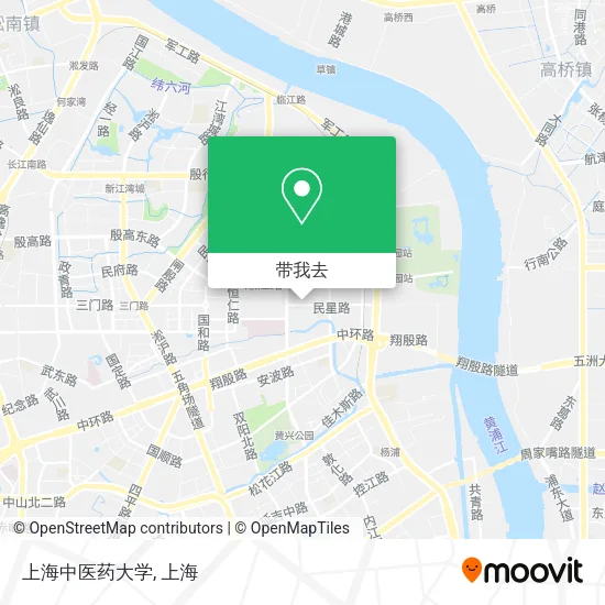 上海中医药大学地图