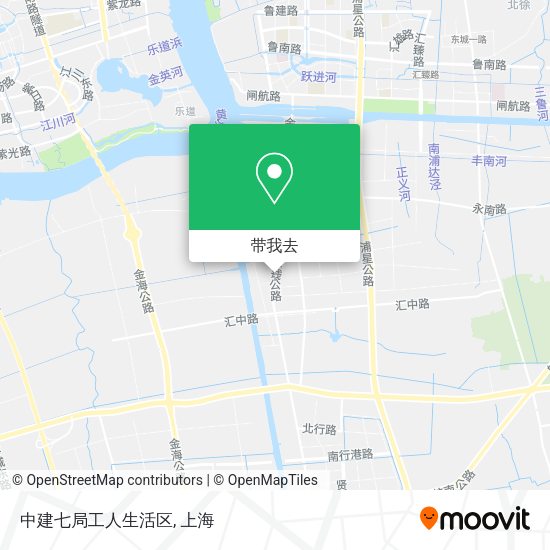 中建七局工人生活区地图