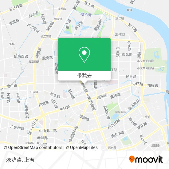 淞沪路地图