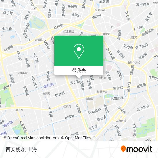 西安杨森地图