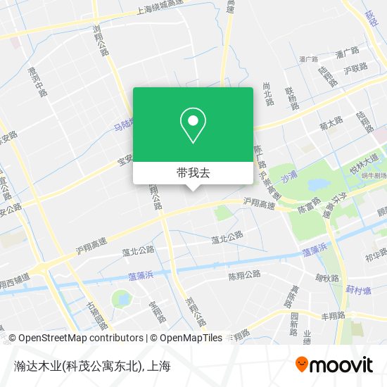 瀚达木业(科茂公寓东北)地图