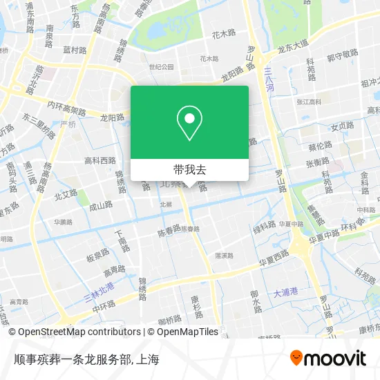 顺事殡葬一条龙服务部地图