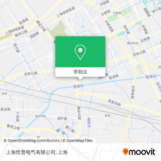 上海世普电气有限公司地图