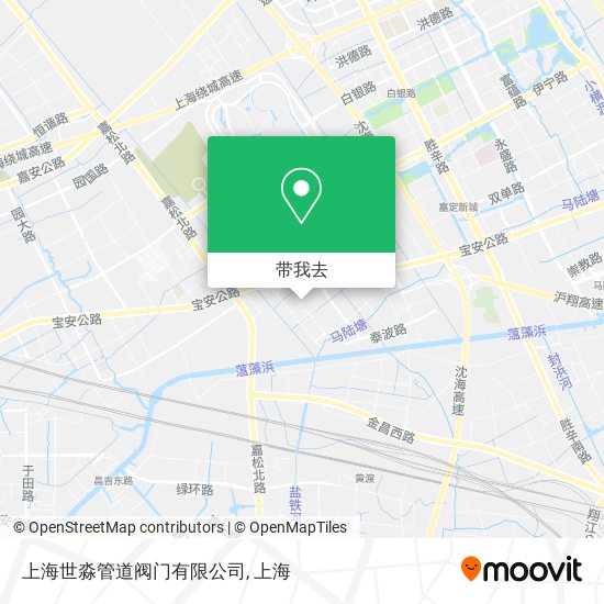 上海世淼管道阀门有限公司地图