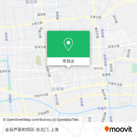 金葫芦新村四区-东北门地图