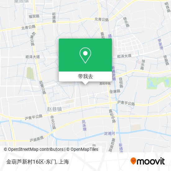 金葫芦新村16区-东门地图