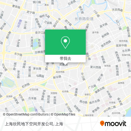 上海欣民地下空间开发公司地图