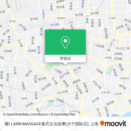 蘭I LANN MASSAGE泰式古法按摩(大宁国际店)地图