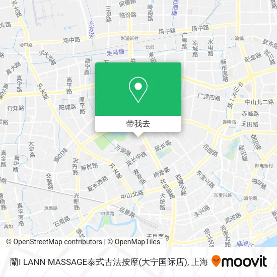 蘭I LANN MASSAGE泰式古法按摩(大宁国际店)地图