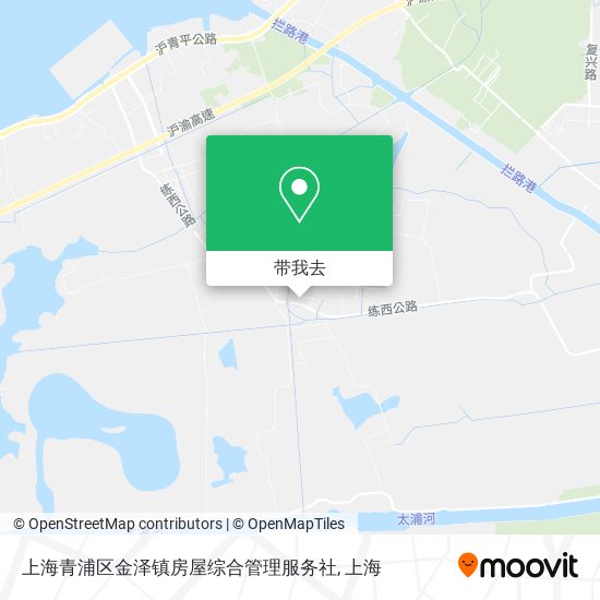 上海青浦区金泽镇房屋综合管理服务社地图