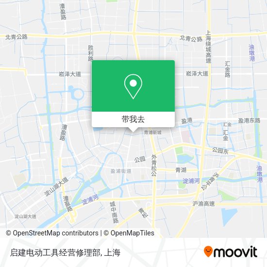 启建电动工具经营修理部地图