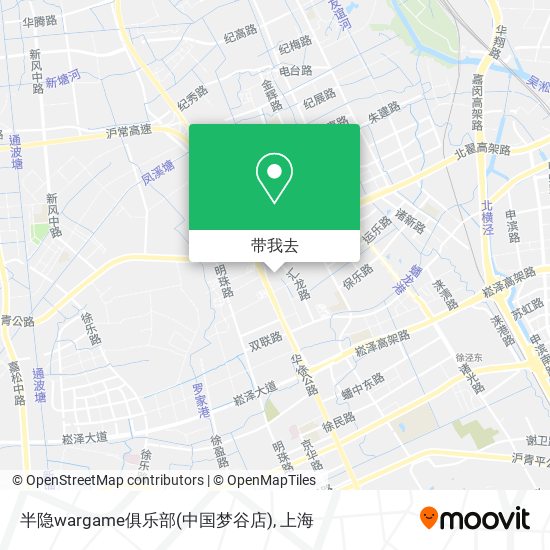 半隐wargame俱乐部(中国梦谷店)地图
