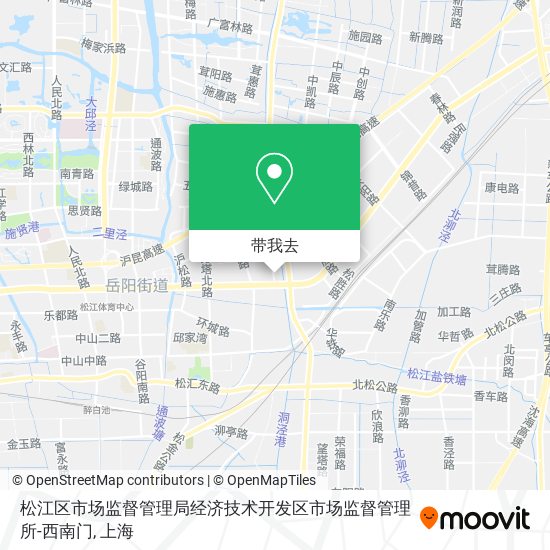 松江区市场监督管理局经济技术开发区市场监督管理所-西南门地图